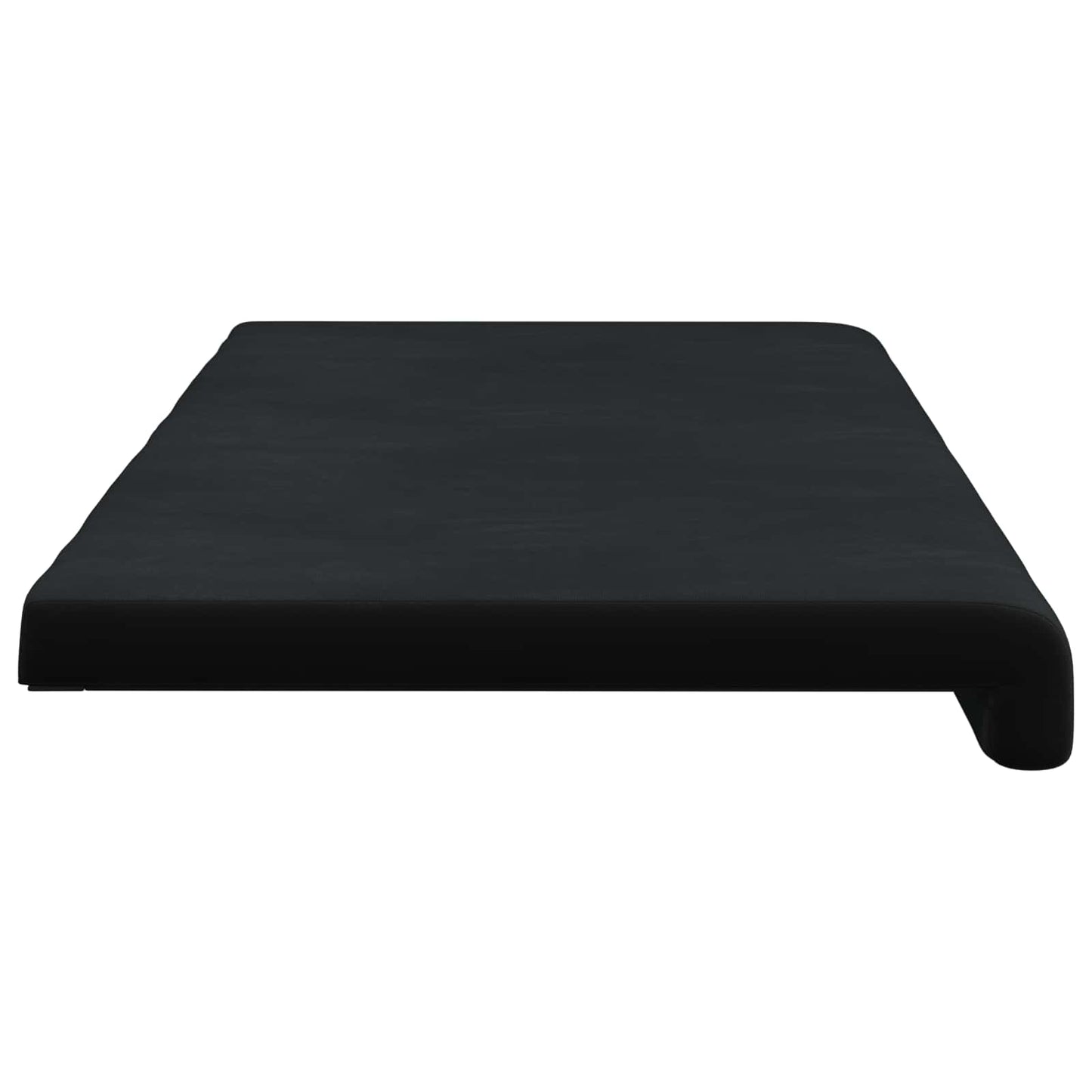 Cuscino per panchina Velluto (V) Nero Profondità 35 cm | homemem39