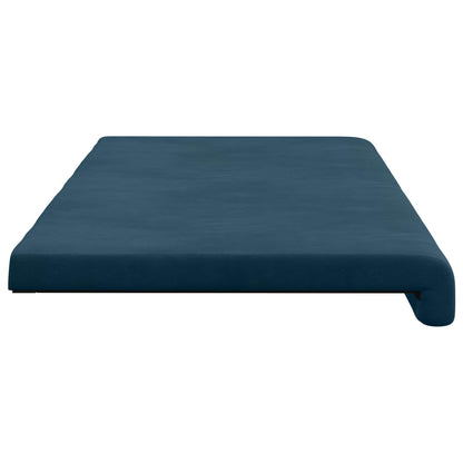 Cuscino per panchina Velluto (V) Blu Profondità 35 cm | homemem39
