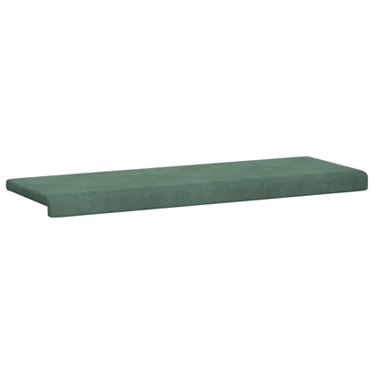 Cuscino per panchina Velluto (V) Verde Mare Profondità 35 cm | homemem39