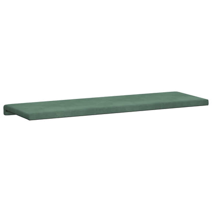 Cuscino per panchina Velluto (V) Verde Mare Profondità 35 cm | homemem39