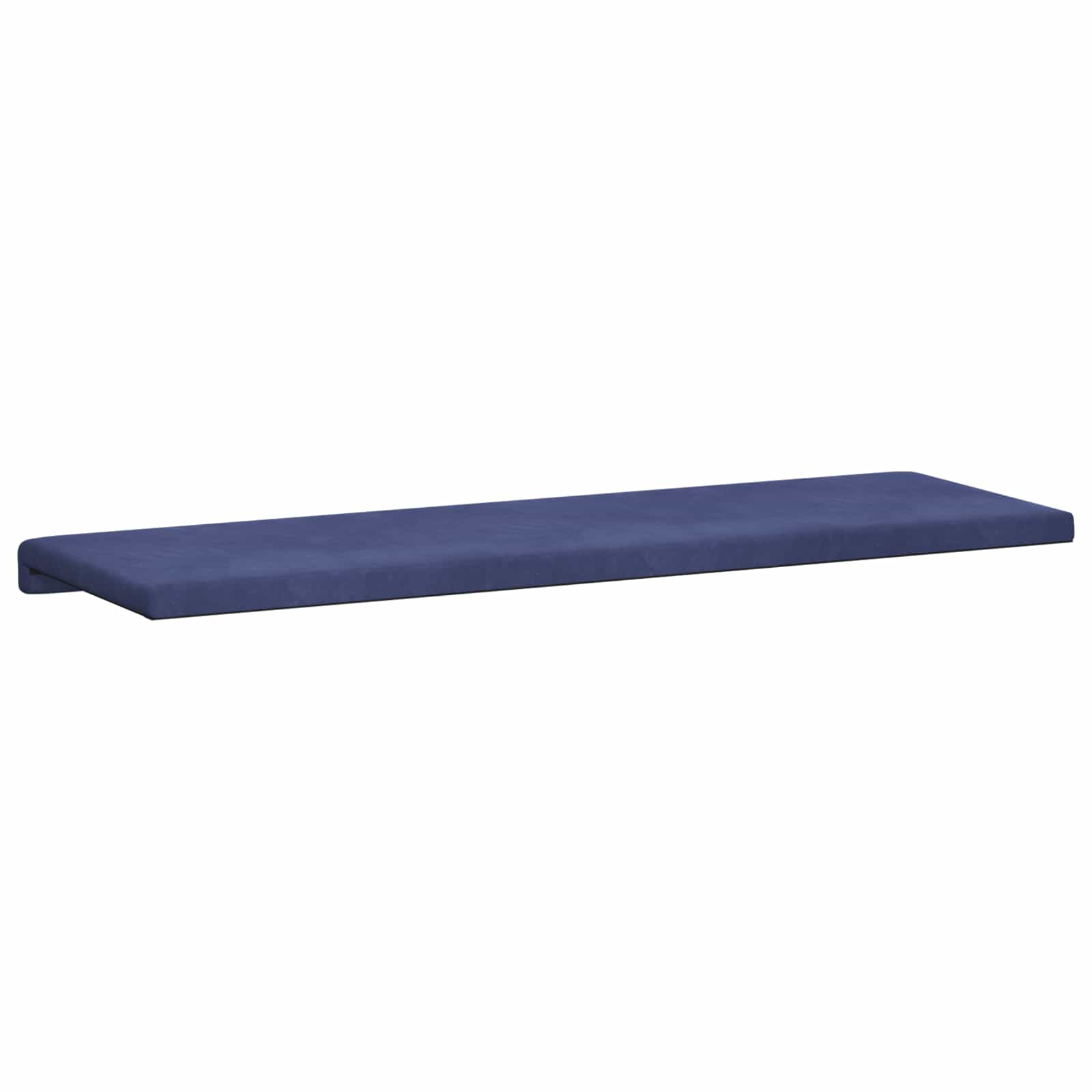 Cuscino per panchina Velluto (V) Blu Polizia Profondità 35 cm | homemem39