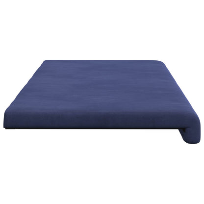 Cuscino per panchina Velluto (V) Blu Polizia Profondità 35 cm | homemem39