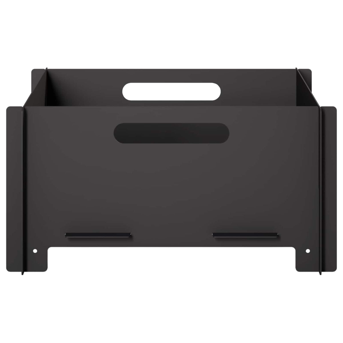 Focolare Nero 40 x 40 x 20 cm Acciaio | homemem39