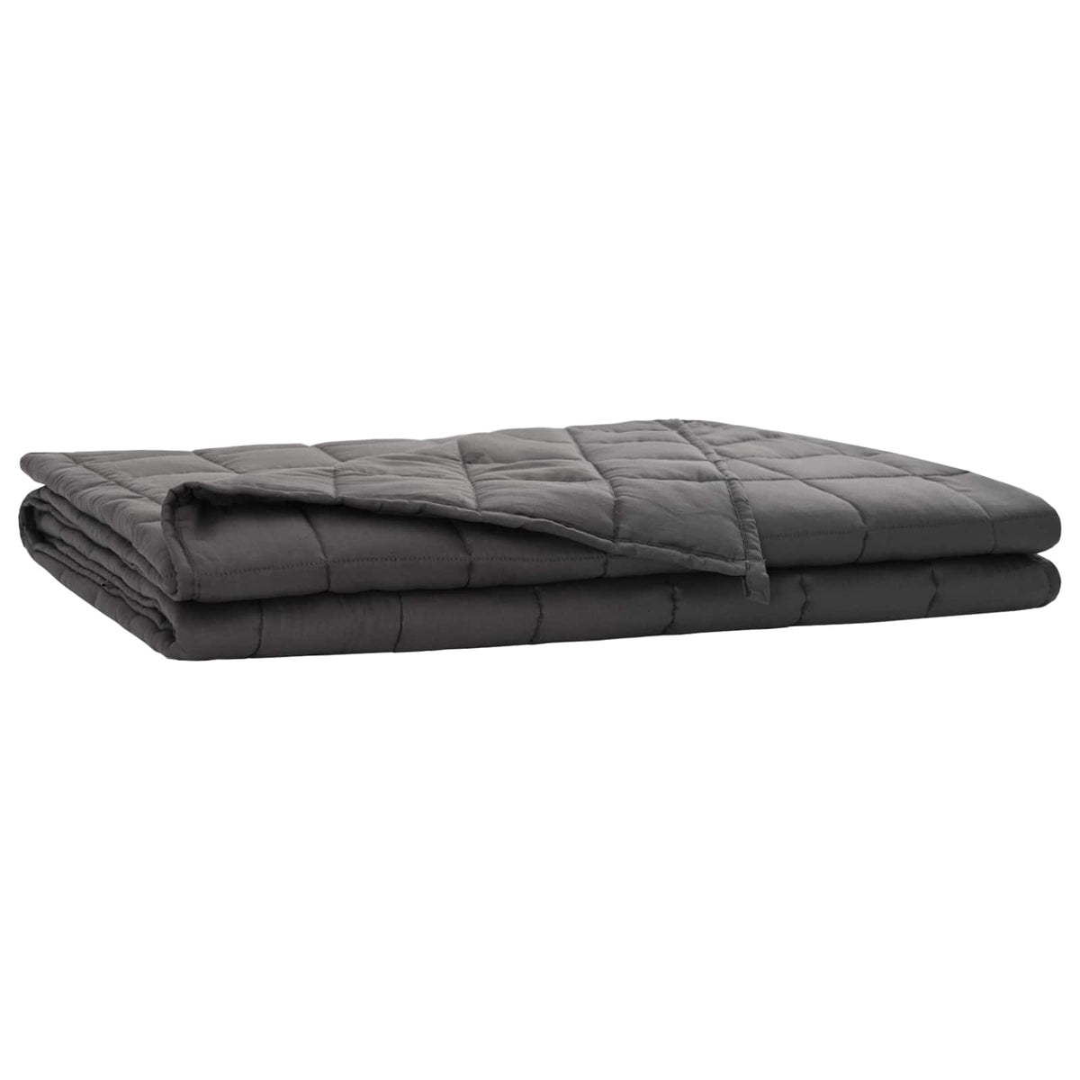 Coperta Ponderata Antracite 155 x 220 cm 11 kg 100% Cotone 205T | homemem39