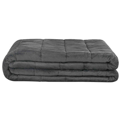 Coperta Ponderata Antracite 235 x 290 cm 15 kg 100% Cotone 205T | homemem39