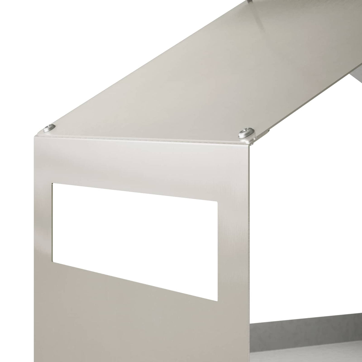 Mangiatoia per uccelli sospesa Acciaio Inox Argento | homemem39
