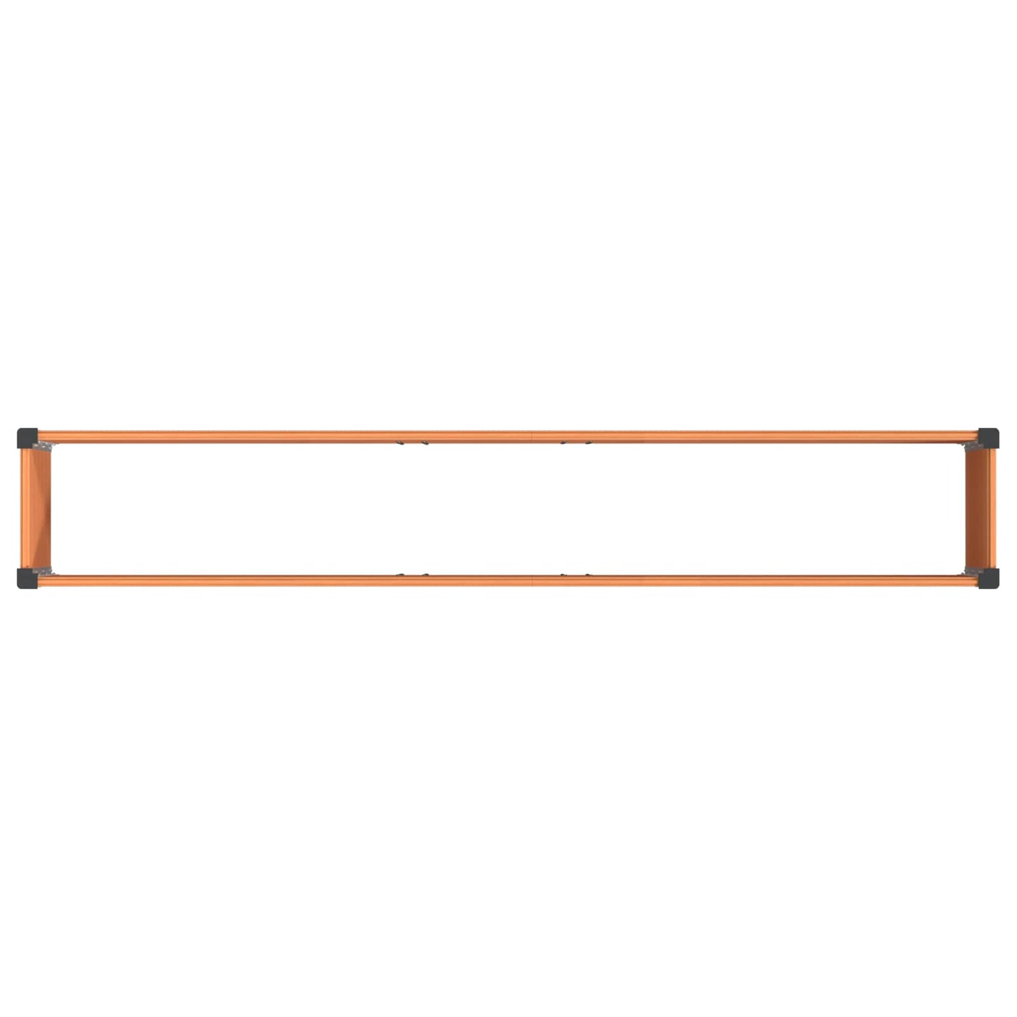 Letto rialzato da giardino Marrone 200 x 30 x 72 cm | homemem39