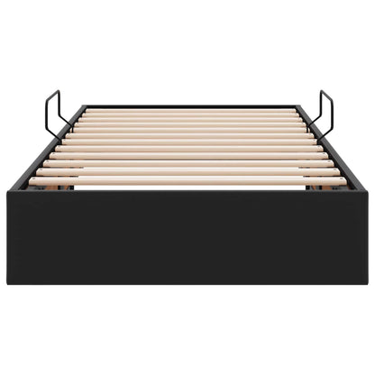 Letto ottomano Nero 90 x 200 cm Pelle Sintetica | homemem39