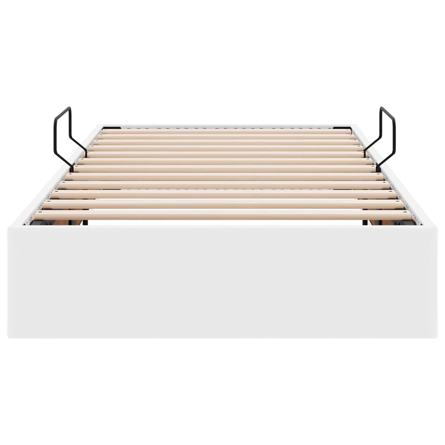 Letto ottomano Bianco Puro 90 x 200 cm Pelle Sintetica | homemem39