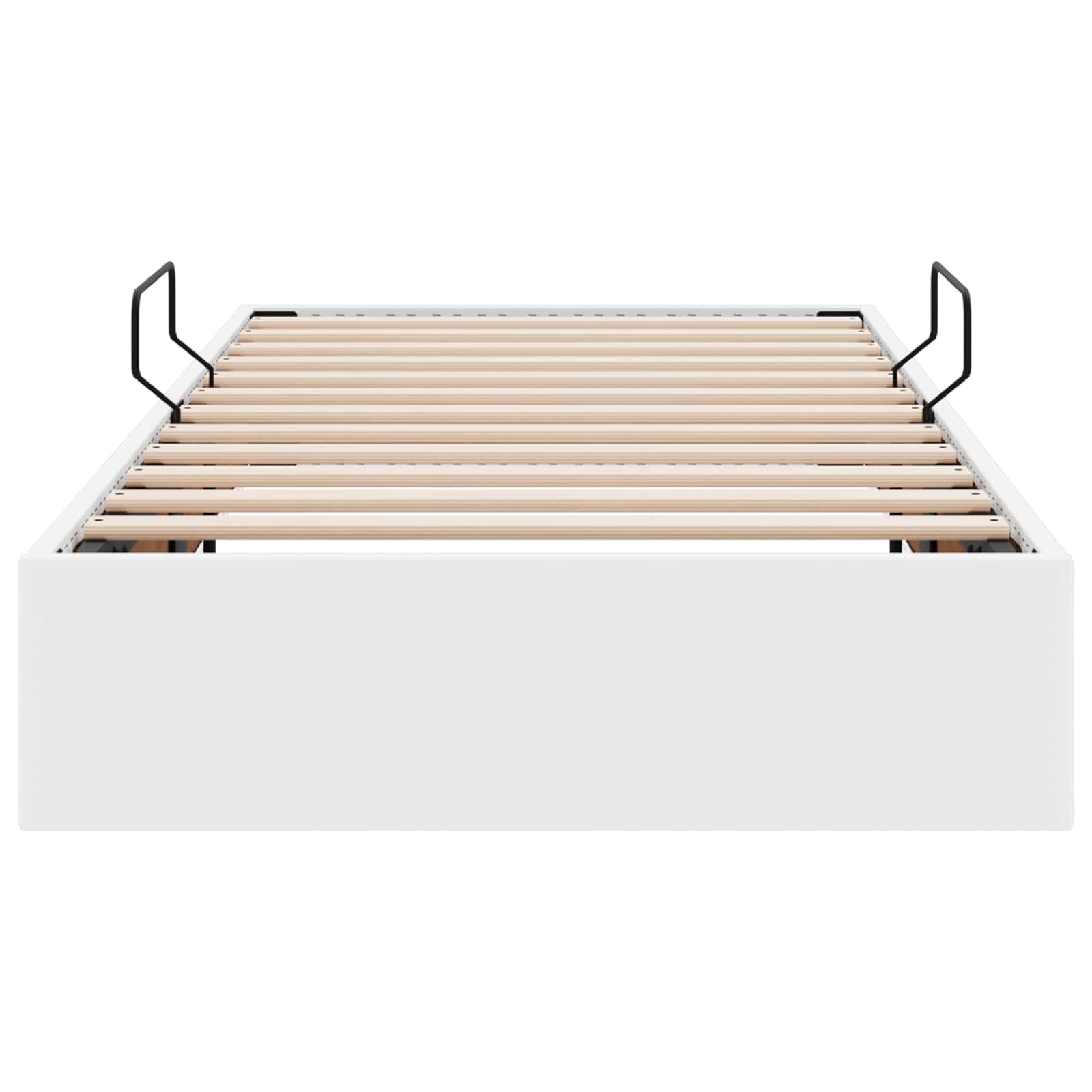 Letto ottomano Bianco Puro 90 x 200 cm Pelle Sintetica | homemem39