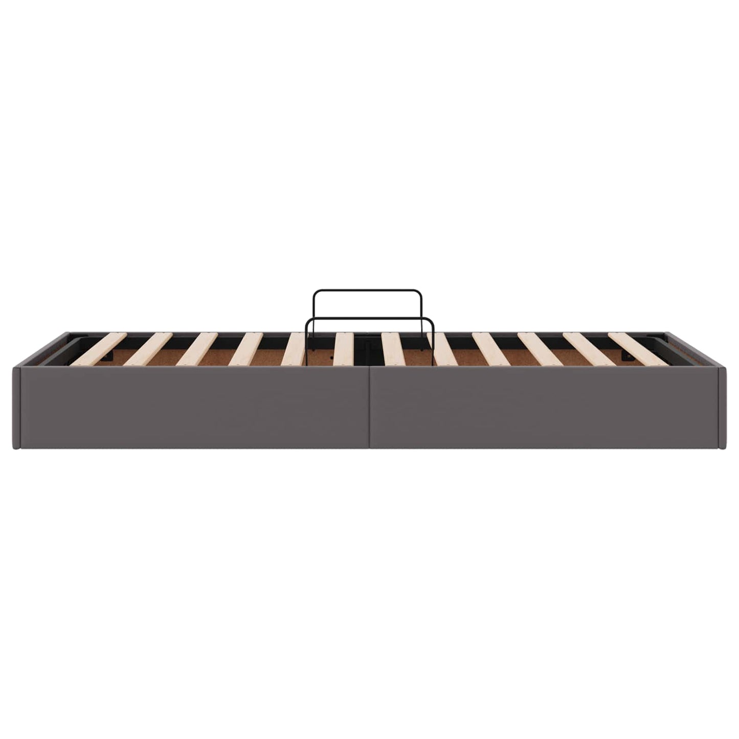 Letto ottomano Grigio 90 x 200 cm Pelle Sintetica | homemem39
