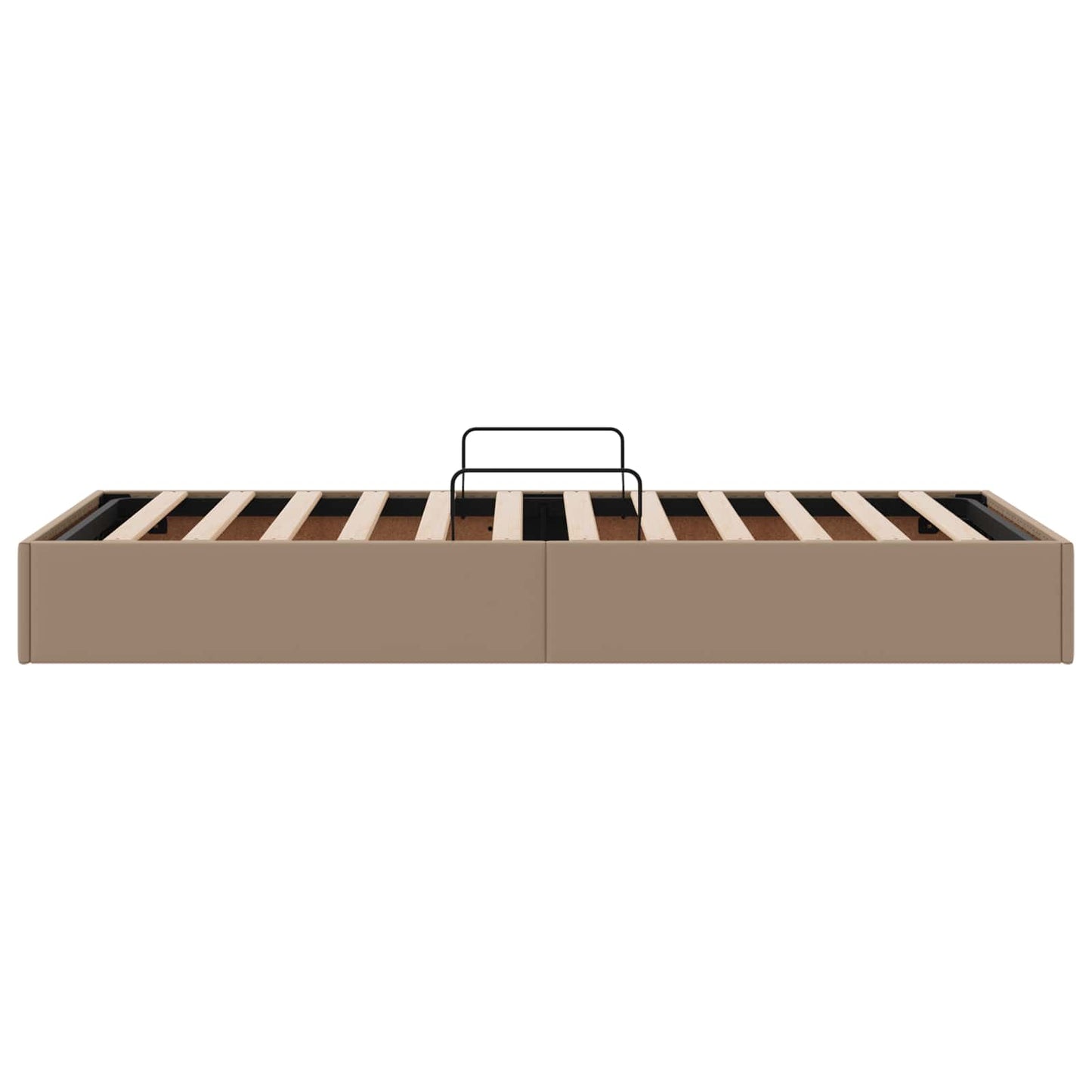 Letto ottomano Cappuccino 90 x 200 cm Pelle Sintetica | homemem39