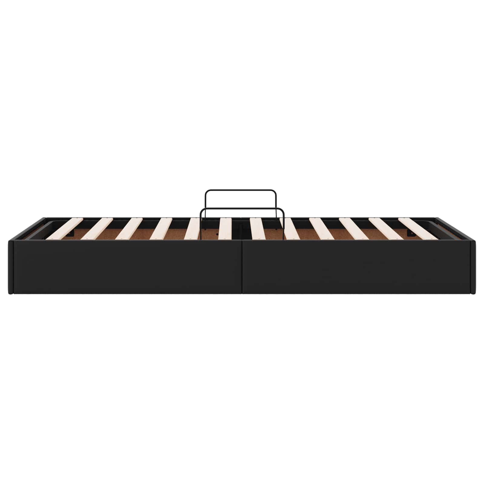Letto ottomano Nero 100 x 200 cm Pelle Sintetica | homemem39