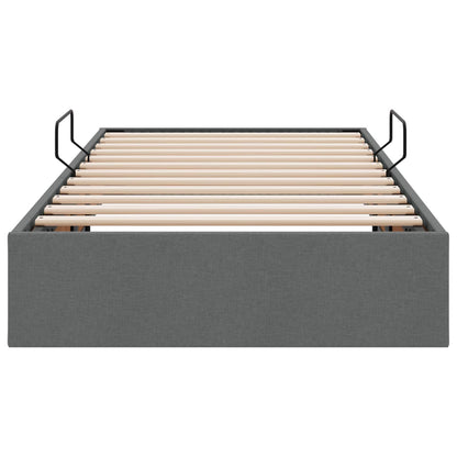Letto ottomano Grigio scuro 90 x 190 cm Tessuto | homemem39