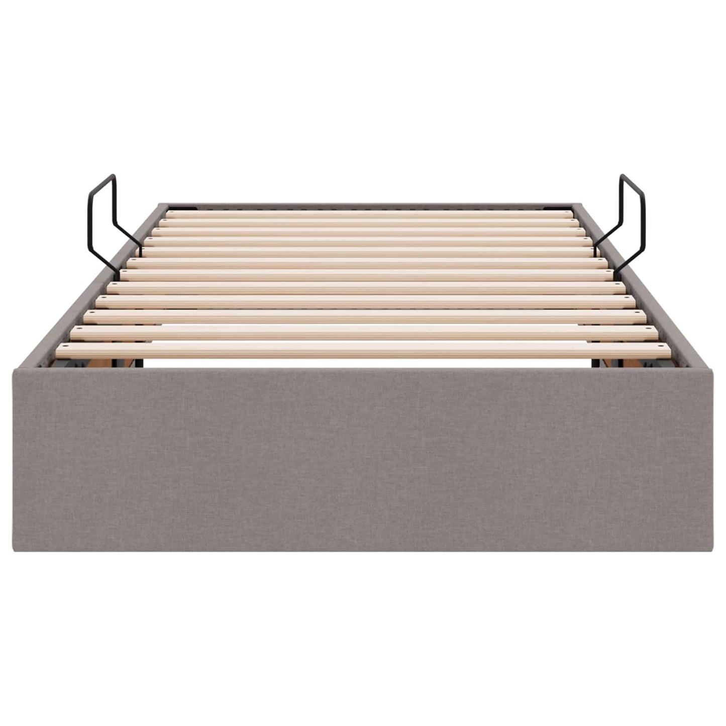 Letto ottomano con archiviazione Talpa 100 x 200 cm Tessuto | homemem39