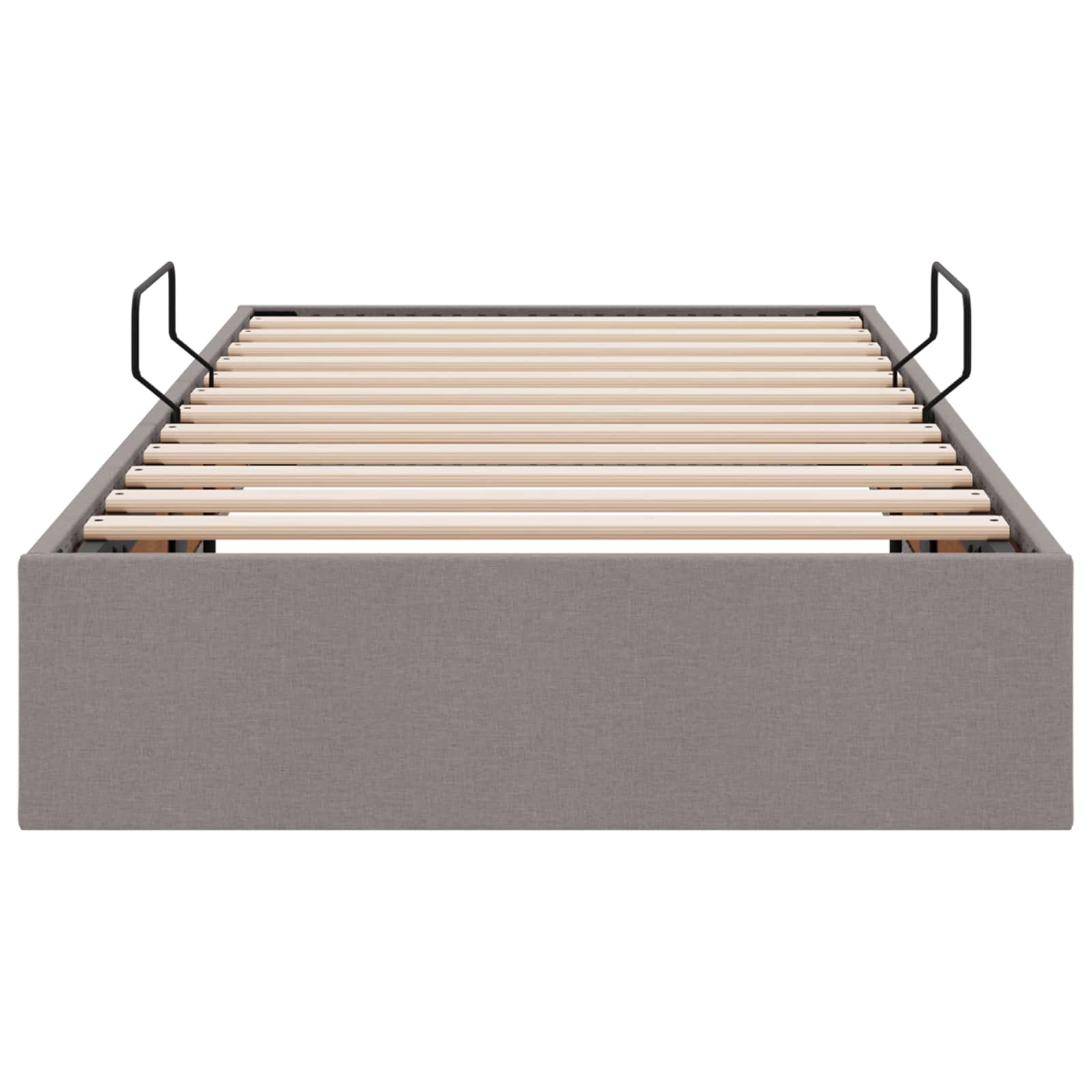 Letto ottomano con archiviazione Talpa 100 x 200 cm Tessuto | homemem39