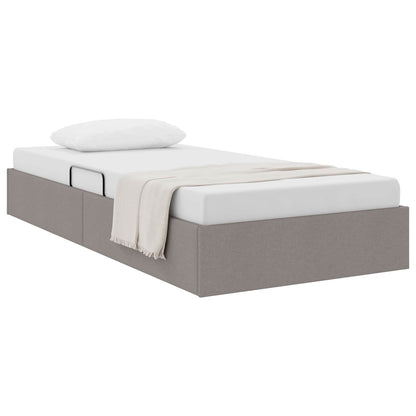 Letto ottomano con archiviazione Talpa 100 x 200 cm Tessuto | homemem39