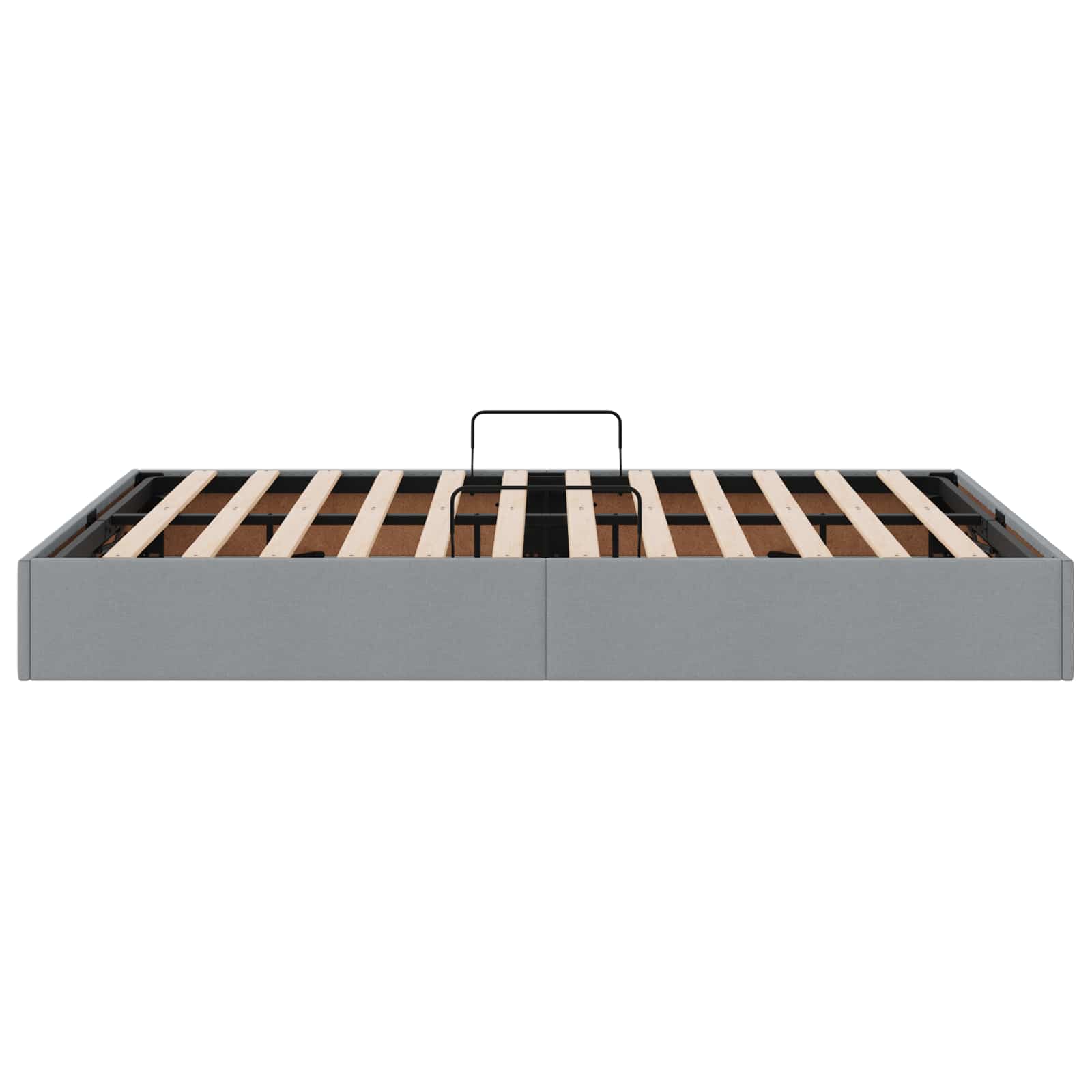 Letto ottomano Grigio chiaro 140 x 190 cm Tessuto | homemem39