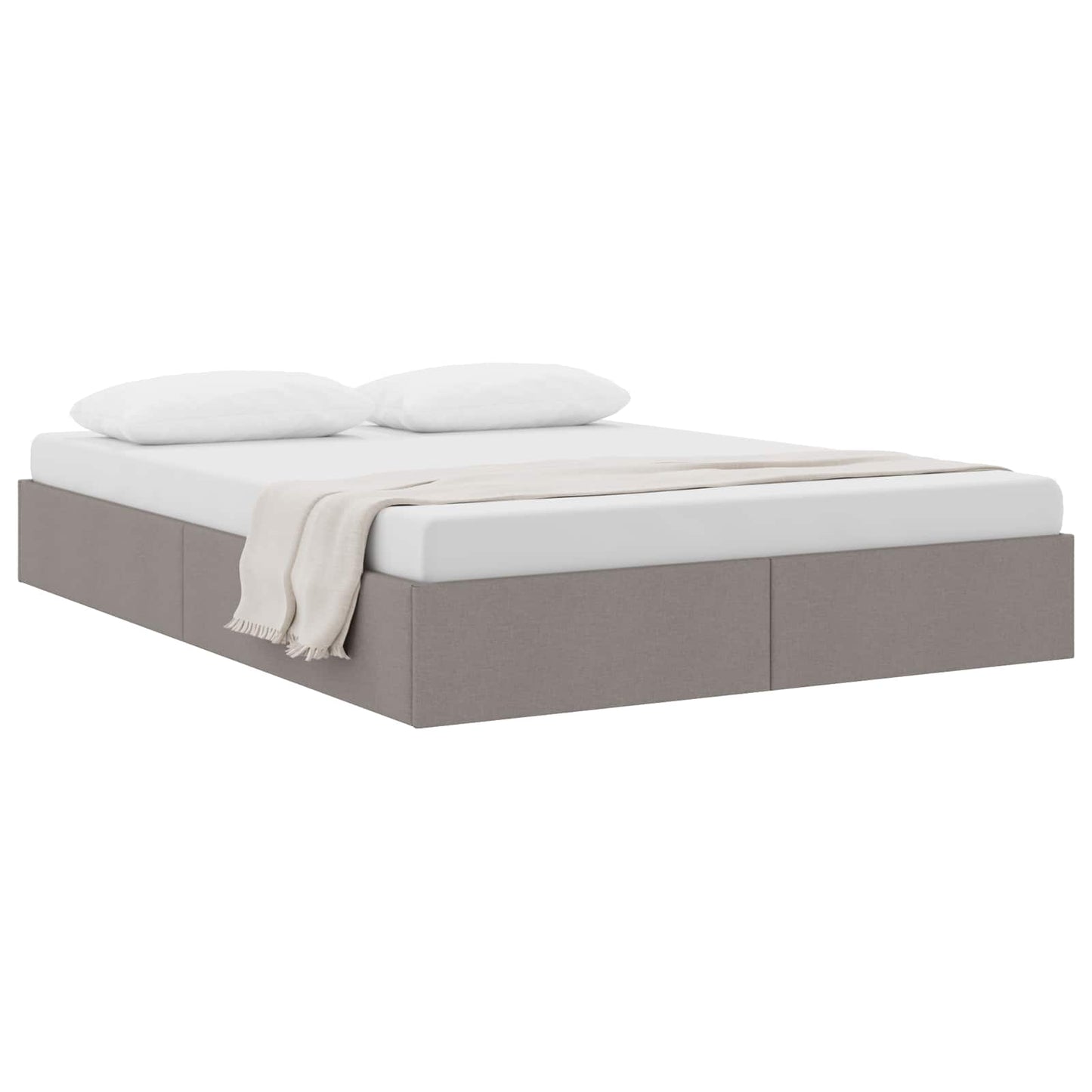 Letto ottomano con archiviazione Talpa 140 x 190 cm Tessuto | homemem39