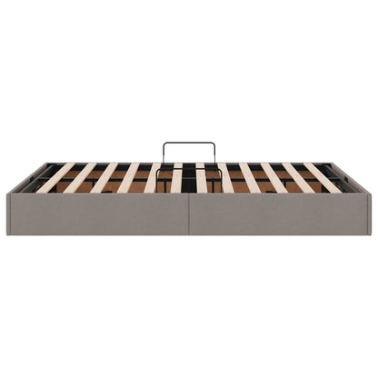 Letto ottomano con archiviazione Talpa 140 x 190 cm Tessuto | homemem39