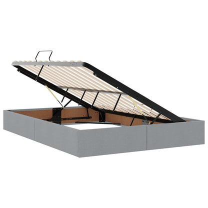 Letto ottomano Grigio chiaro 140 x 200 cm Tessuto | homemem39