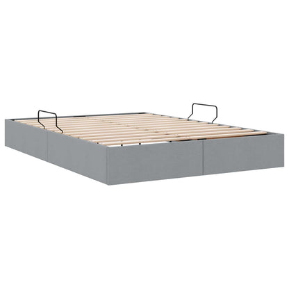 Letto ottomano Grigio chiaro 140 x 200 cm Tessuto | homemem39