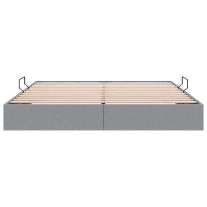 Letto ottomano Grigio chiaro 160 x 200 cm Tessuto | homemem39