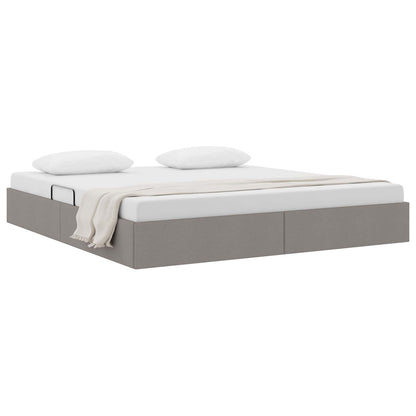 Letto ottomano con archiviazione Talpa 160 x 200 cm Tessuto | homemem39