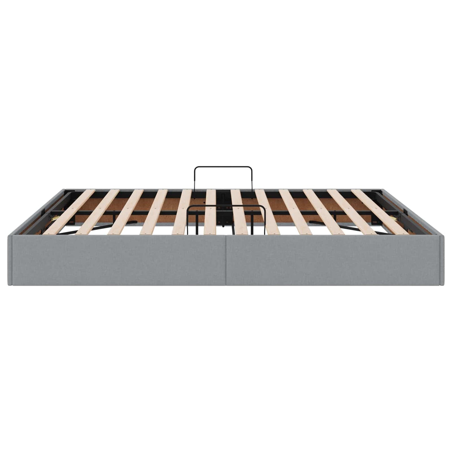Letto ottomano Grigio chiaro 180 x 200 cm Tessuto | homemem39