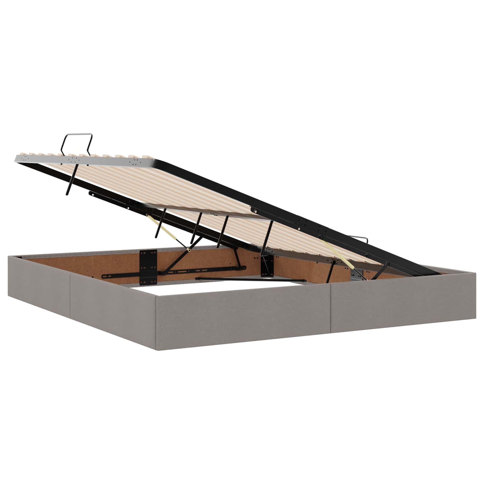 Letto ottomano con archiviazione Talpa 180 x 200 cm Tessuto | homemem39
