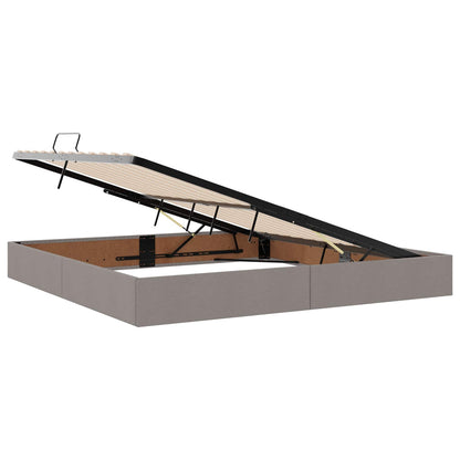 Letto ottomano con archiviazione Talpa 200 x 200 cm Tessuto | homemem39