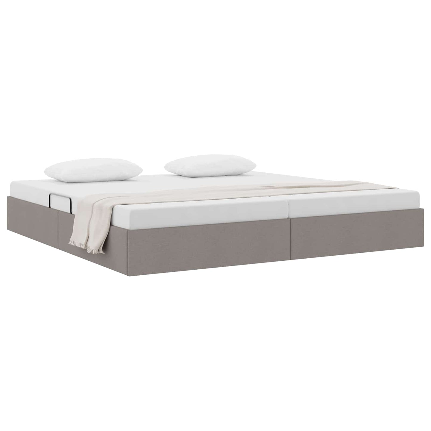 Letto ottomano con archiviazione Talpa 200 x 200 cm Tessuto | homemem39