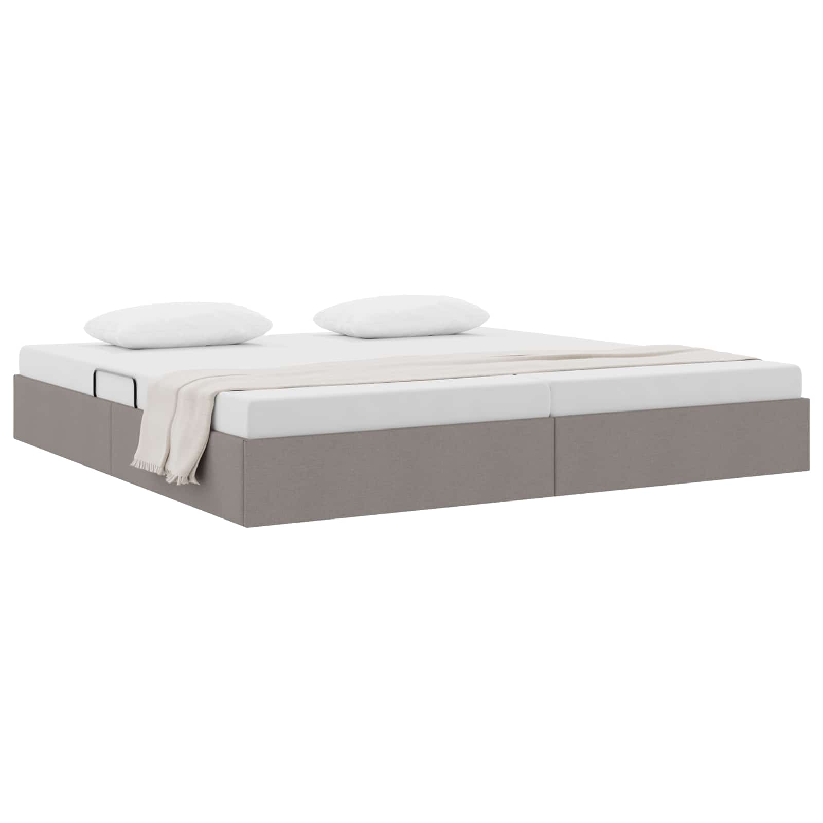 Letto ottomano con archiviazione Talpa 200 x 200 cm Tessuto | homemem39