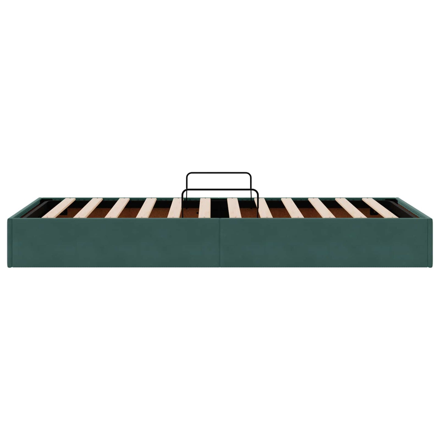 Letto ottomano Verde Scuro 90 x 200 cm Velluto | homemem39