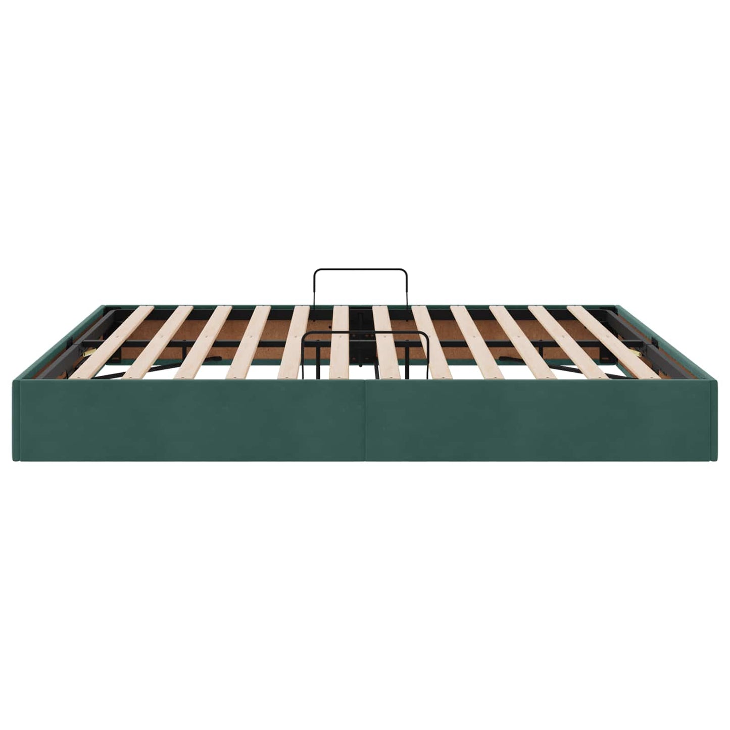 Letto ottomano Verde Scuro 180 x 200 cm Velluto | homemem39
