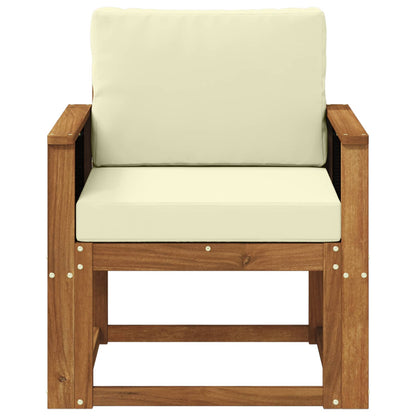 Divano centrale per esterno Legno di Acacia Massello Naturale | homemem39