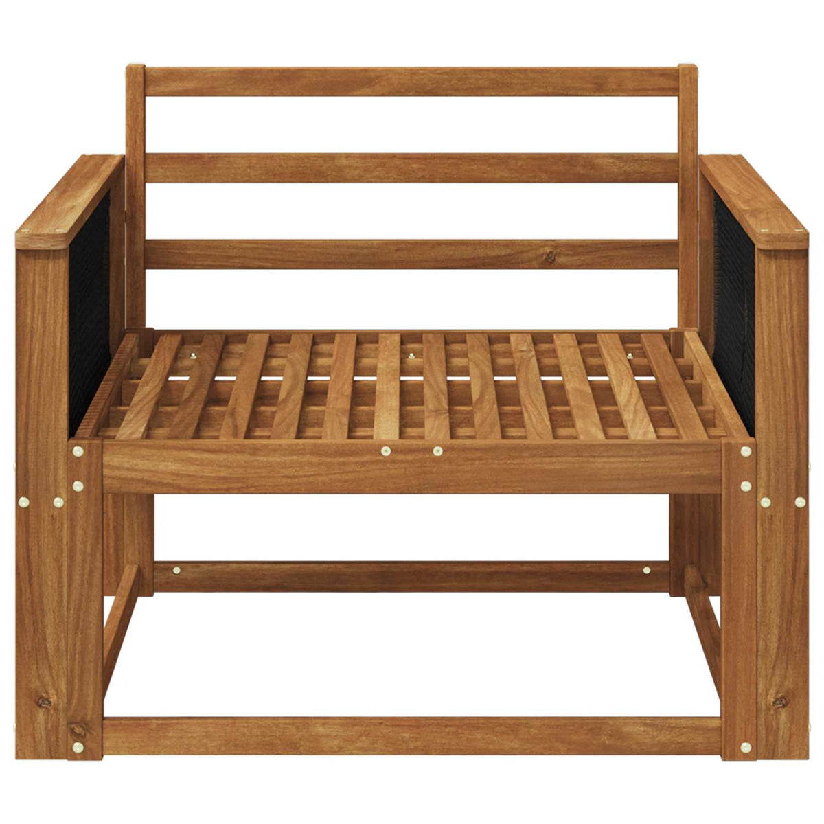 Divano centrale per esterno Legno di Acacia Massello Naturale | homemem39