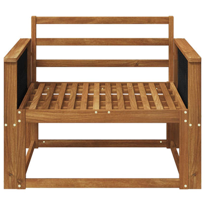 Divano centrale per esterno Legno di Acacia Massello Naturale | homemem39