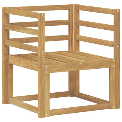 Set di divani da esterno Legno di Acacia Massello Bianco | homemem39