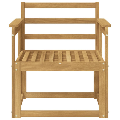 Set di divani da esterno Legno di Acacia Massello Bianco | homemem39