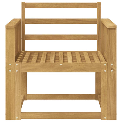 Set di divani da esterno Legno di Acacia Massello Bianco | homemem39
