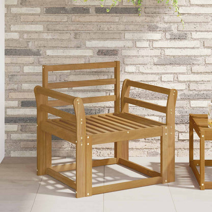 Set di divani da esterno Legno di Acacia Massello Bianco | homemem39