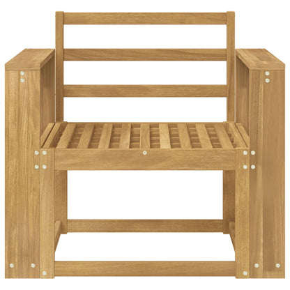 Set di divani da esterno Legno di Acacia Massello Bianco | homemem39
