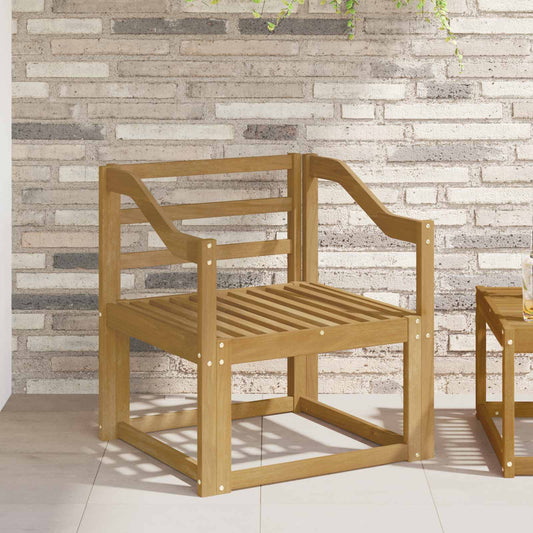 Set di divani da esterno Legno di Acacia Massello Bianco | homemem39