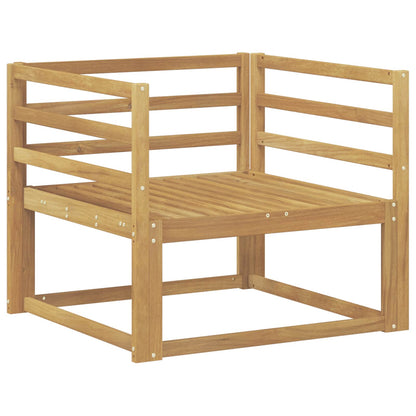 Divano centrale per esterno Legno di Acacia Massello Bianco | homemem39