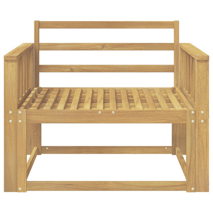 Divano centrale per esterno Legno di Acacia Massello