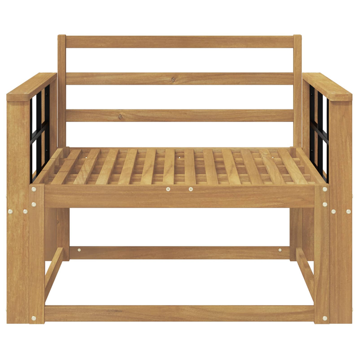 Divano centrale per esterno Legno di Acacia Massello