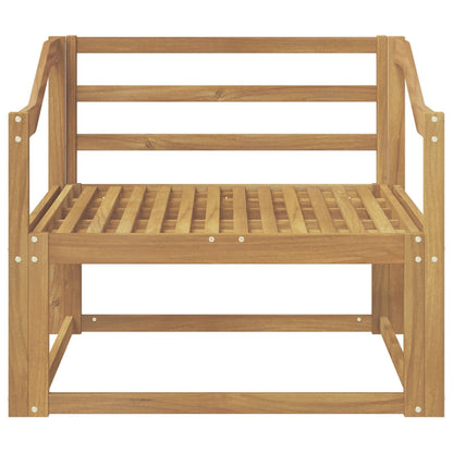 Divano centrale per esterno Legno di Acacia Massello