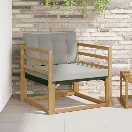 Set di divani da esterno Legno di Acacia Massello e Textilene | homemem39