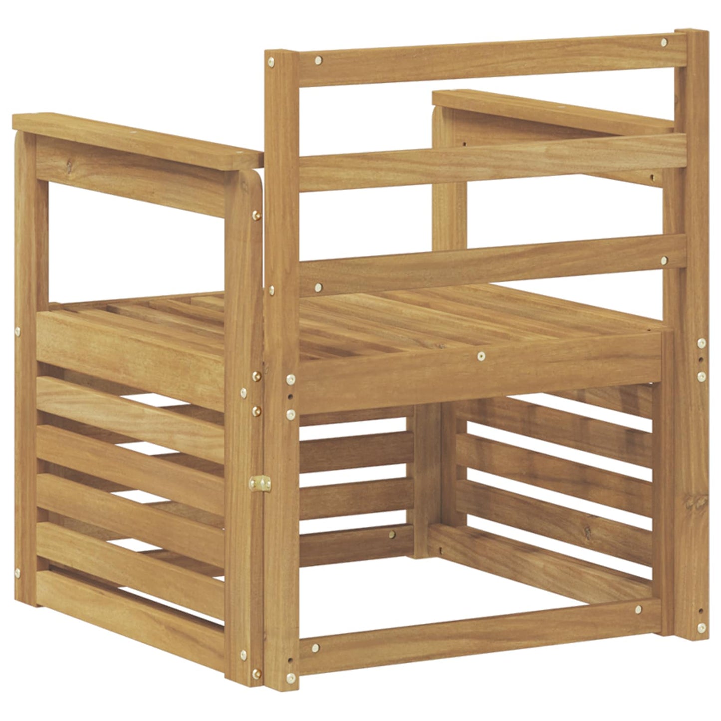 2 Pezzo Set di divani da esterno Legno di Acacia Massello | homemem39
